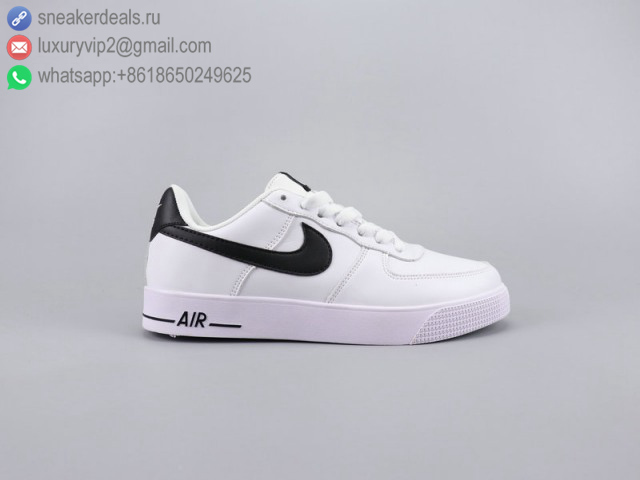 NIKE AIR FORCE 1 LOW AC WHITE BLACK LEATHER UNISEX SKATE SHOES